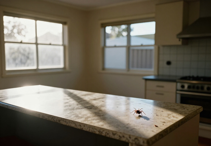 Termite damage in the wooden structures of a Regentville home